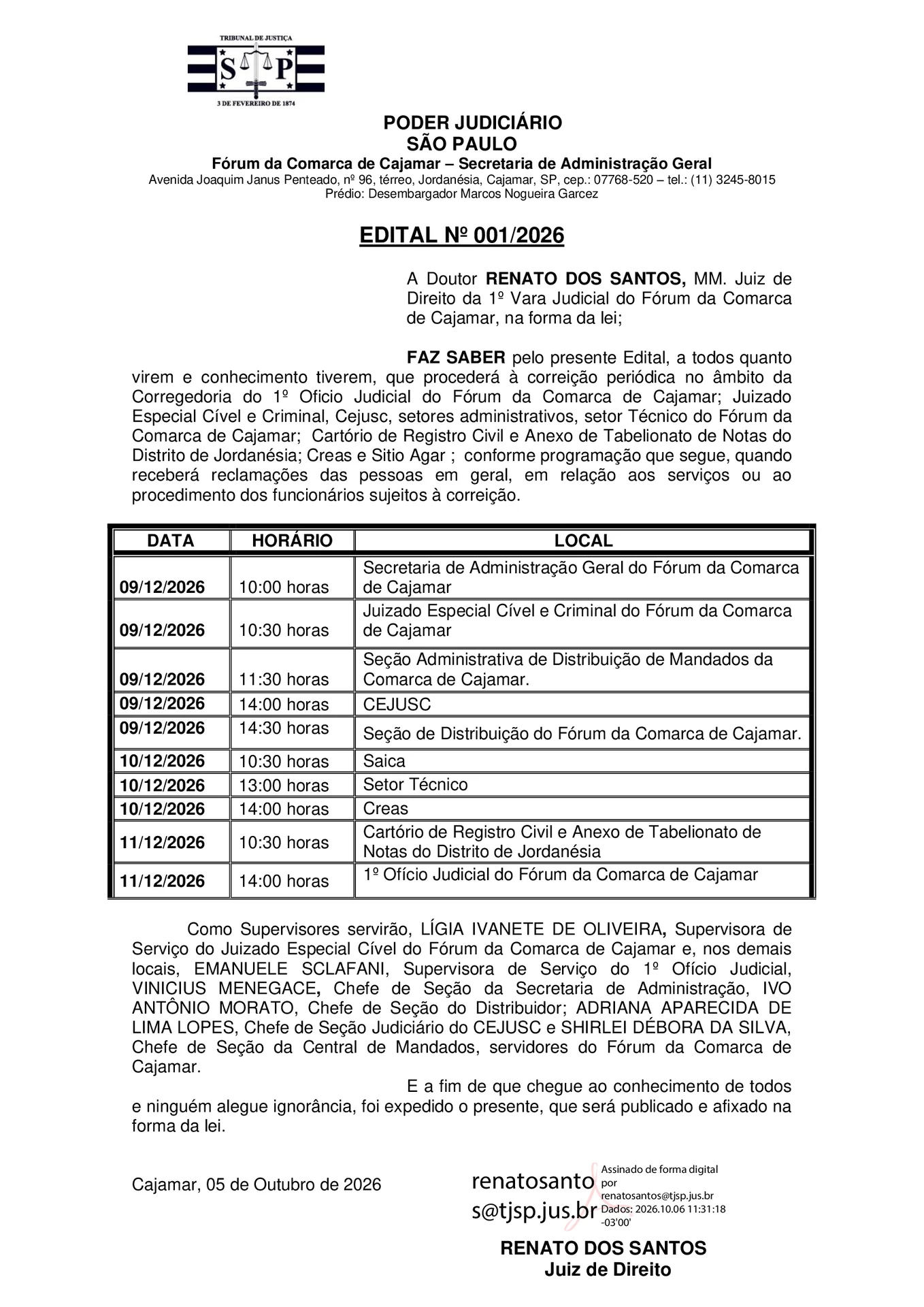 Edital