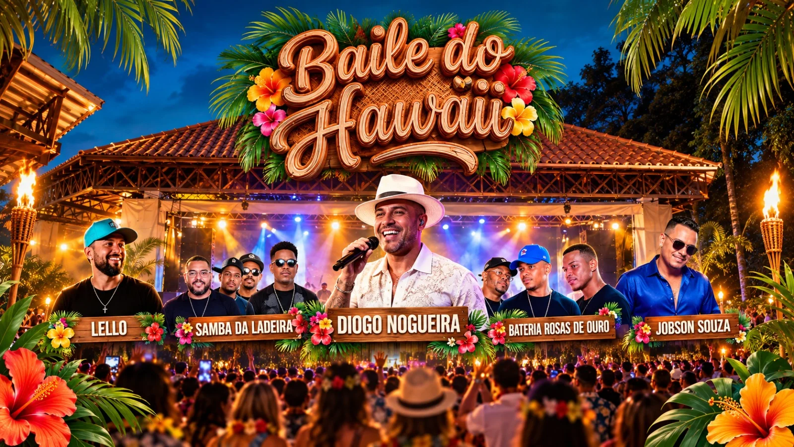 Festa do Havaí ganha nova dimensão com grandes shows, 5 toneladas de frutas e dois palcos em Jundiaí