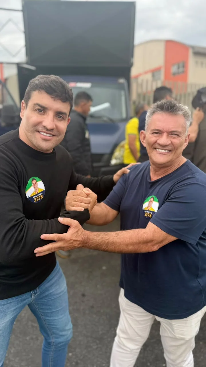 Tarcísio do Mercado comemora eleição de Wesley Cezar para deputado federal
