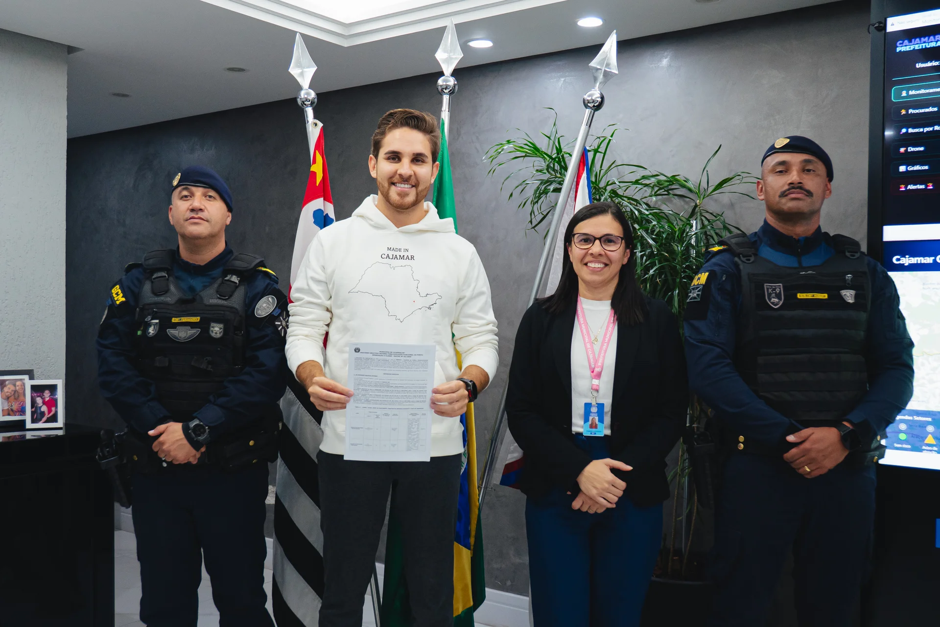 Plano de Carreira da Guarda Municipal de Cajamar sai do papel e marca nova fase de valorização da corporação