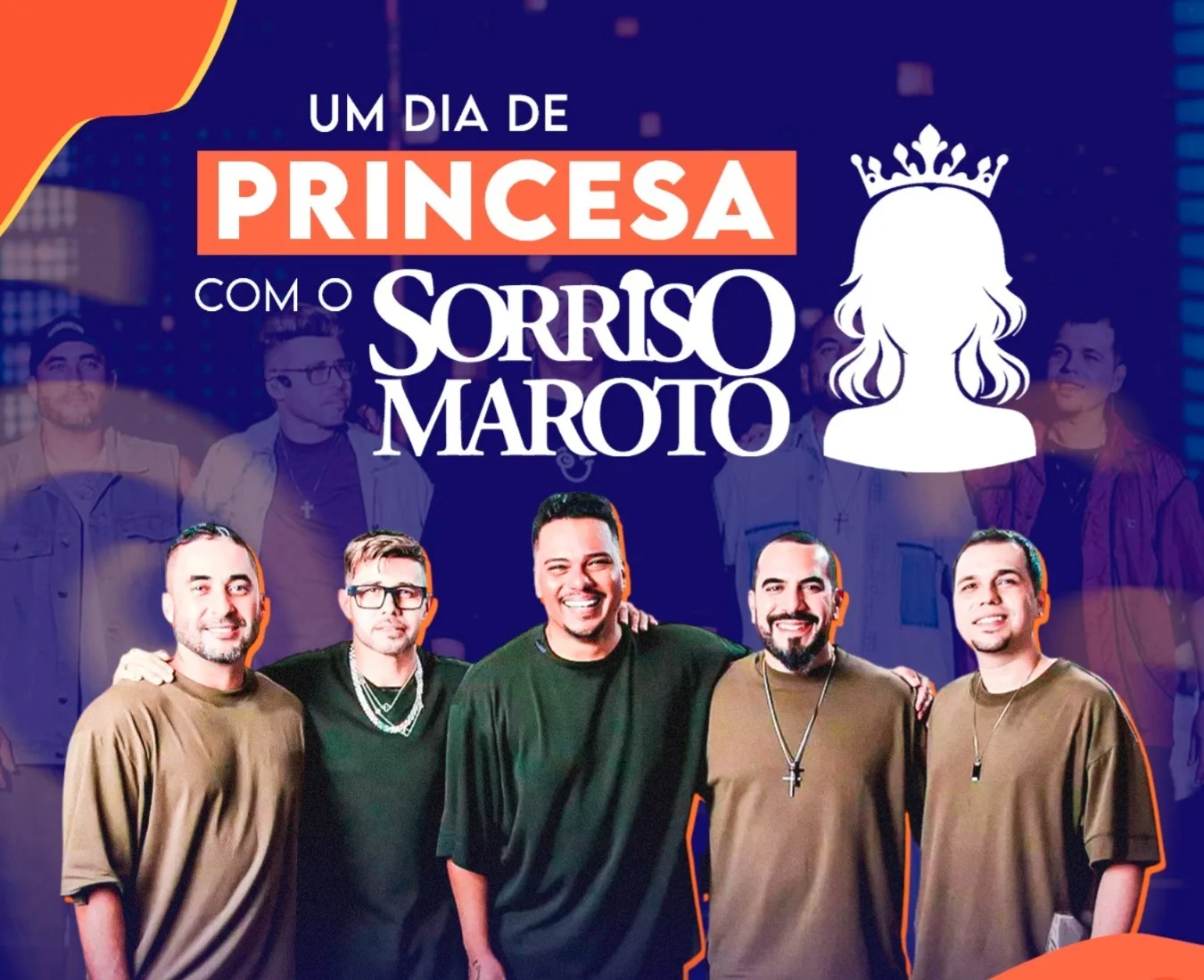 Dia de Princesa com Sorriso Maroto já tem quase 1.500 inscrições para experiência em Jundiaí Fãs de quatro estados concorrem a um dia de beleza, produção completa, encontro com o grupo no camarim e espaço privilegiado para assistir ao show