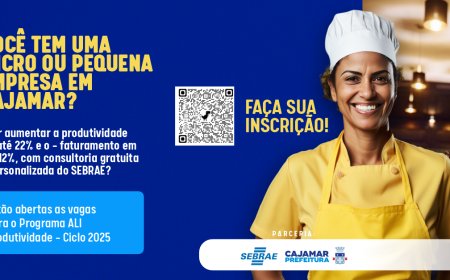 Programa ALI Produtividade 2025 está com vagas abertas para empresas de Cajamar!