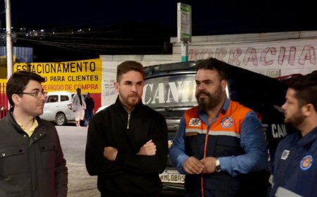 Prefeito Kauãn Berto participa de força-tarefa em Cajamar para acolher pessoas em situação de rua na noite mais fria do ano