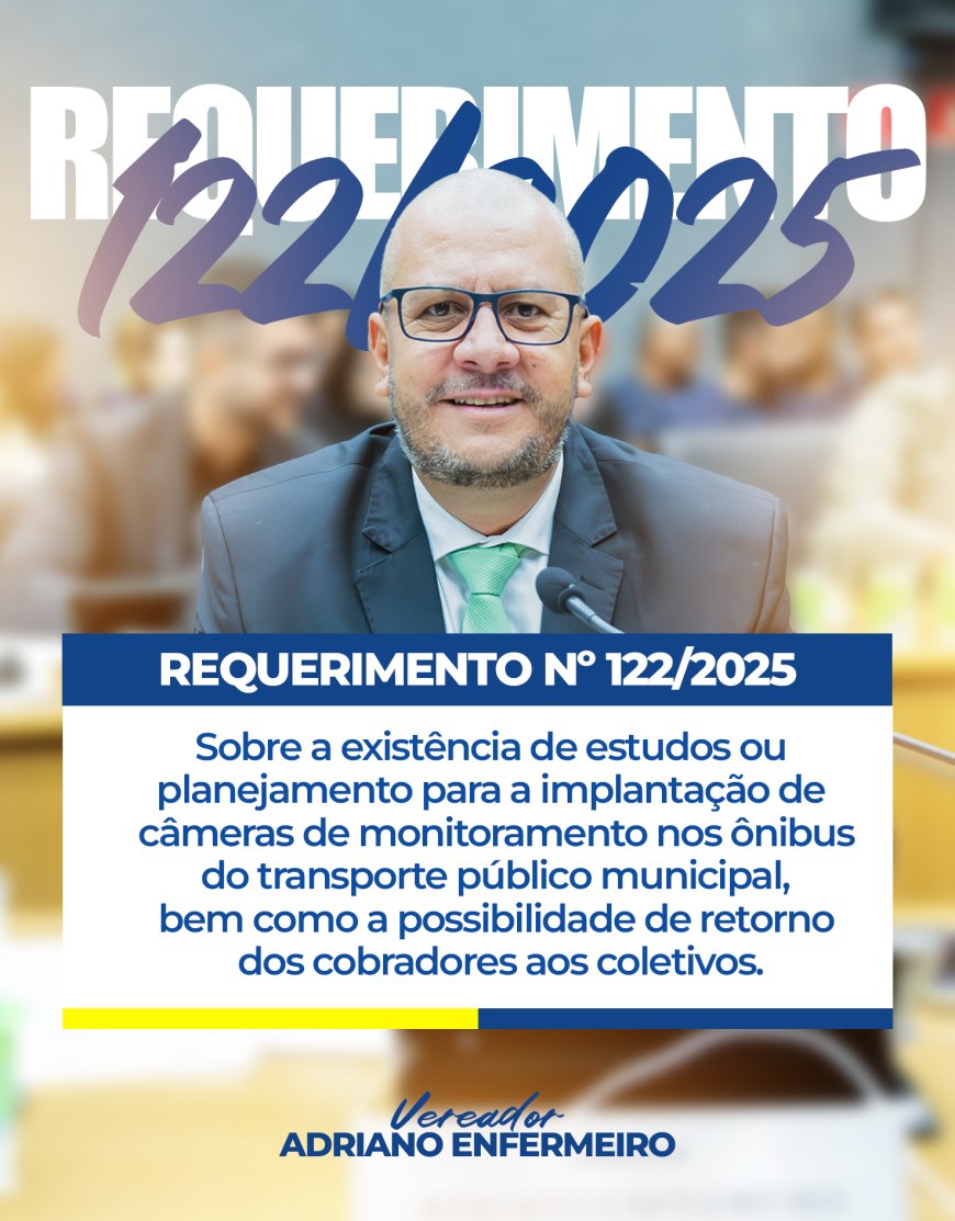 Vereador Adriano Enfermeiro