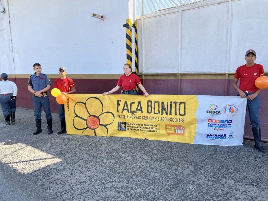 Encerramento do Maio Amarelo tem simulação de acidente em Jordanésia
