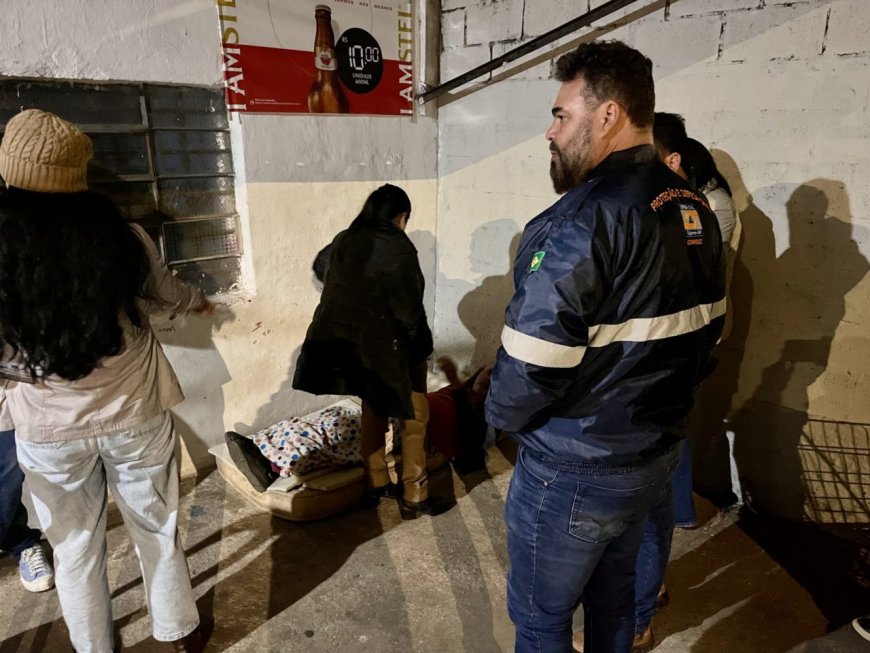 Cajamar intensifica abordagem social para acolher pessoas em situação de rua durante a semana de frio intenso