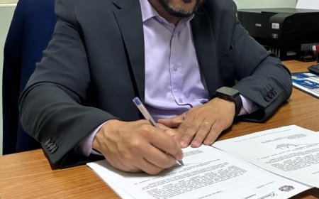 Vereador Flávio Comajo apresenta indicação de área de lazer para o bairro do Guaturinho