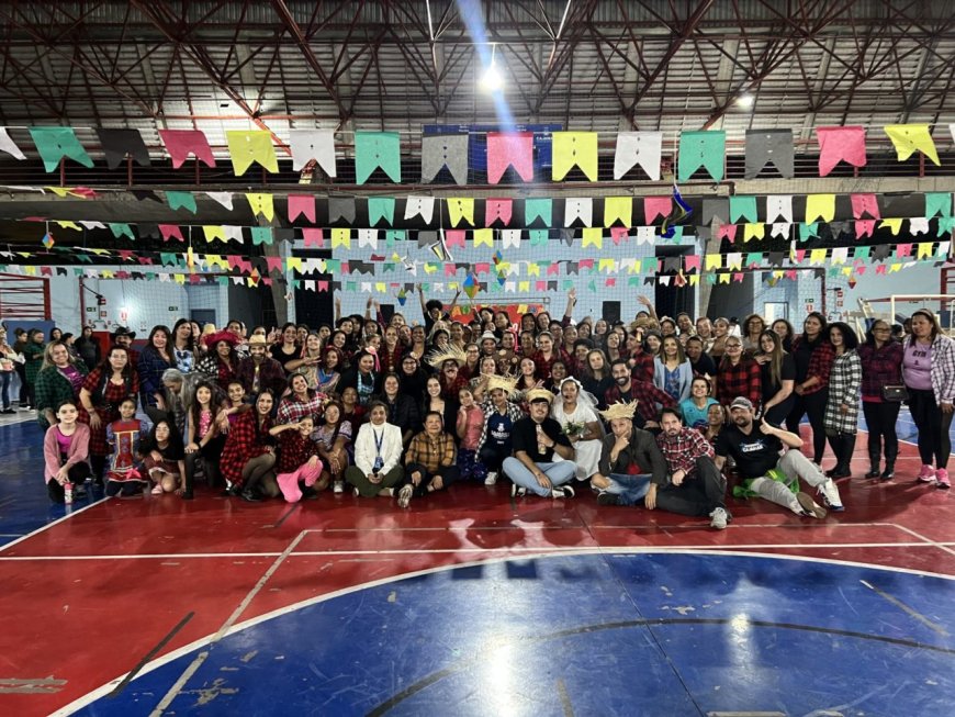 Aulão Julino movimenta o Polvilho com muita dança, alegria e solidariedade