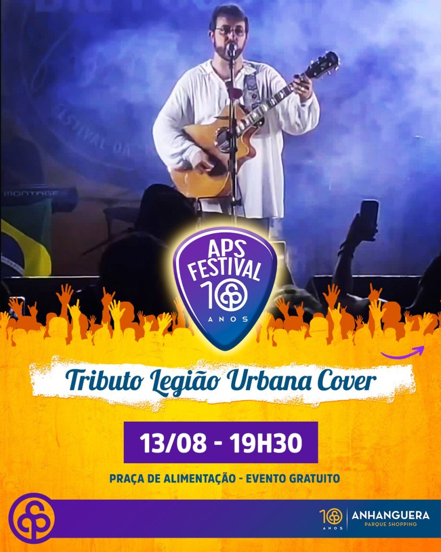 Anhanguera Parque Shopping celebra uma década com a conquista de importantes marcas do varejo e programação musical especial
