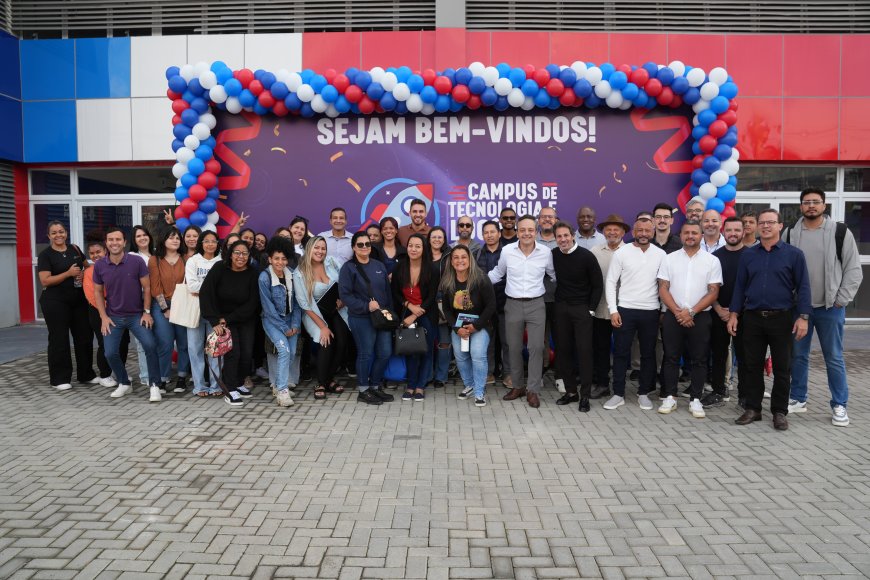 Prefeito Kauan dá boas-vindas para alunos do Campus de Tecnologia e Logística de Cajamar