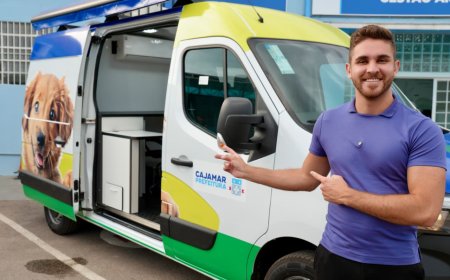 Prefeito Kauan entrega van 0KM para reforçar atendimento da UBS Animal em Cajamar