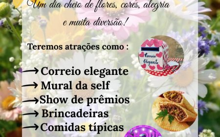 Inesquecível! Será a festa da primavera da escola Suzana Dias