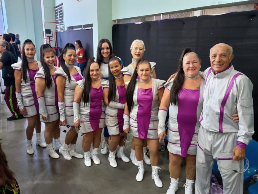 Idosos de Cajamar brilham em Jogos Intermunicipais e obtêm 3°lugar