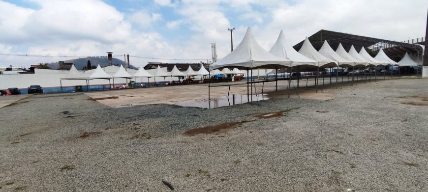 Cajamar em contagem regressiva: Começa a montagem da estrutura da Festa Nordestina