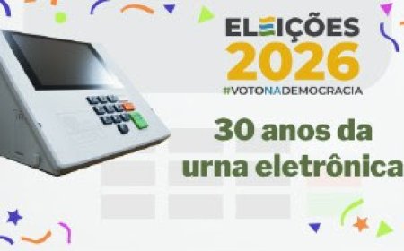 Eleições 2026: outubro marca início da contagem regressiva para celebração dos 30 anos da urna eletrônica