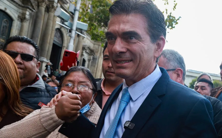 Rodrigo Paz é eleito presidente da Bolívia