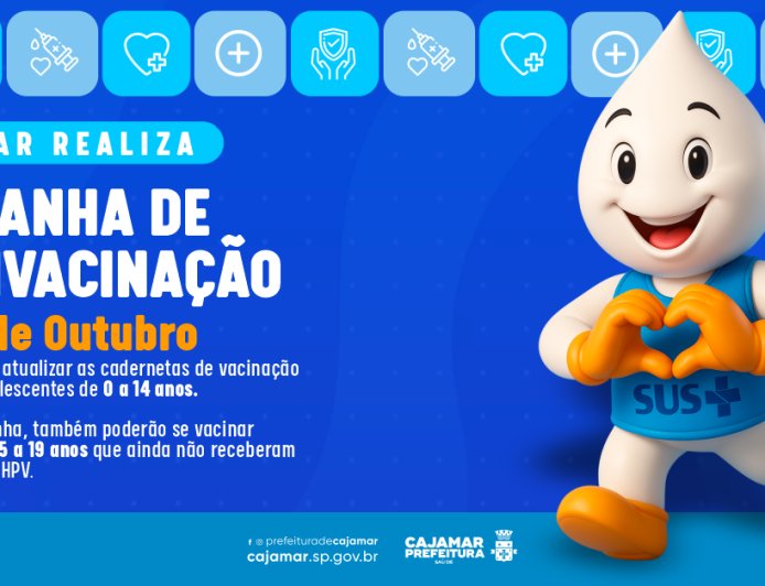 Cajamar realiza campanha de multivacinação até 31 de outubro