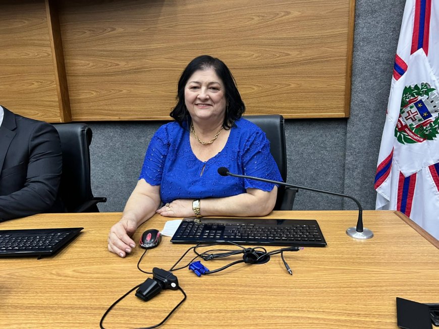 Vereadora Izelda apresenta requerimentos e indicações para melhorias no município.