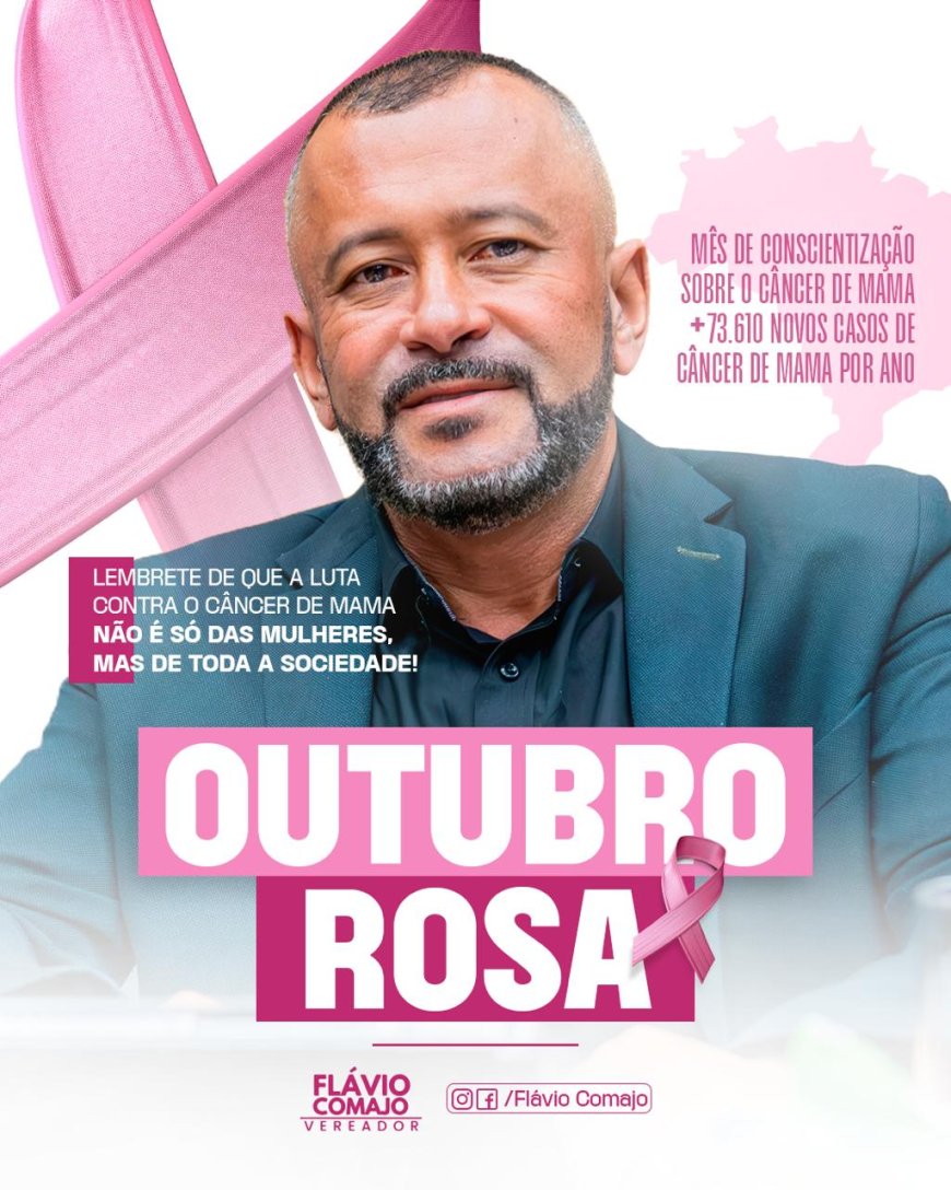 Vereador Flávio Outubro Rosa