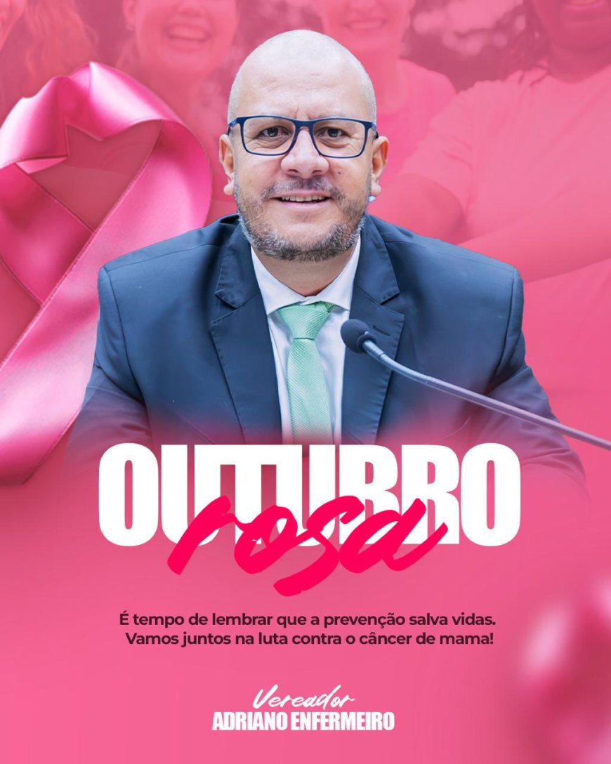 Vereador Adriano Enfermeiro,apresenta Projeto de Lei que assegura mamografia preventiva gratuita em Cajamar