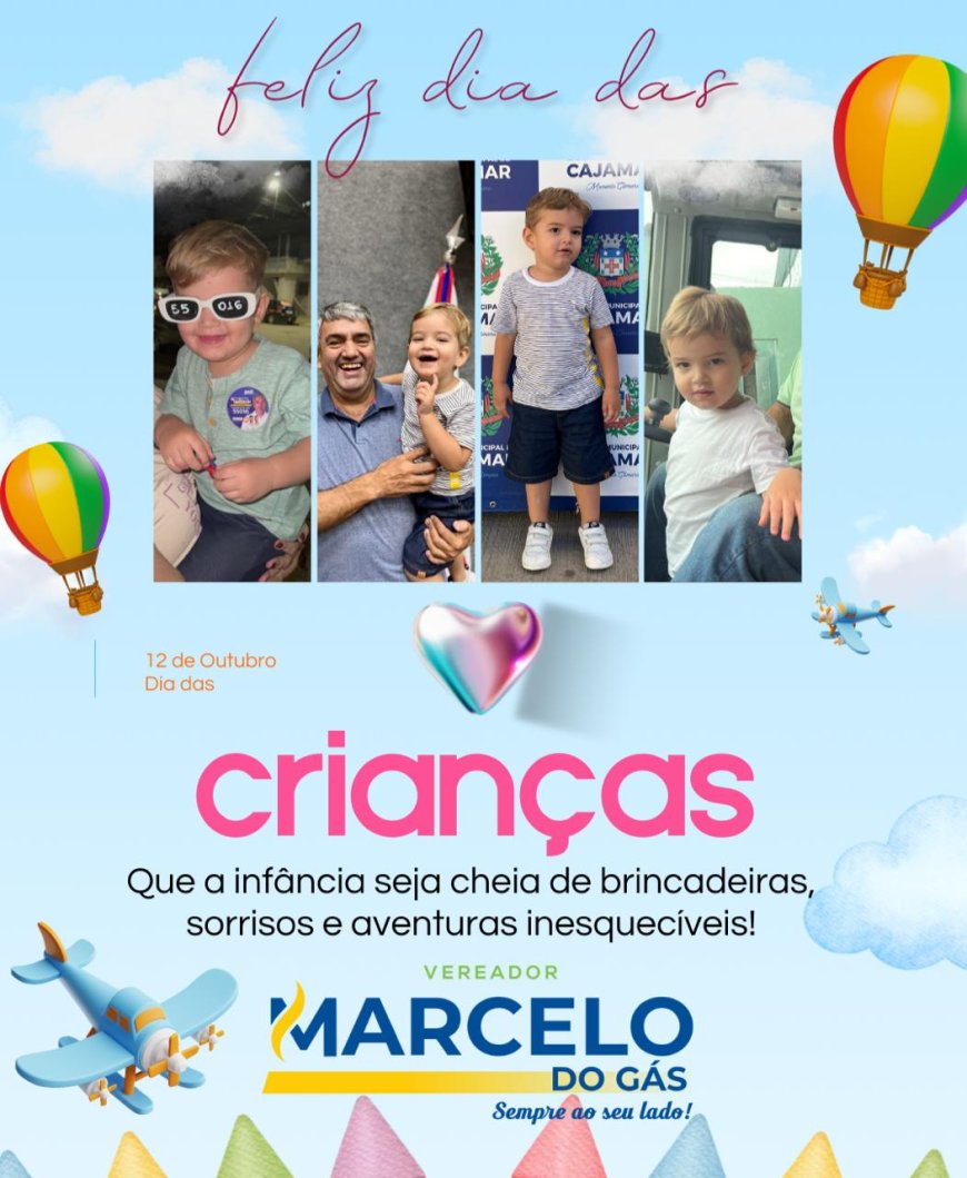 Vereador Marcelo do Gás - Homenagem ao Dia das Crianças