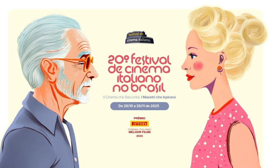 Jundiaí recebe o 20º Festival de Cinema Italiano: uma celebração da cultura e da sétima arte com entrada gratuita