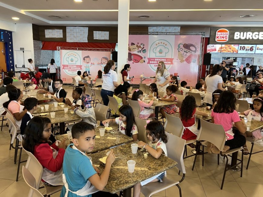 Fundo Social leva alegria à criançada com Oficina Doce Infância Solidária