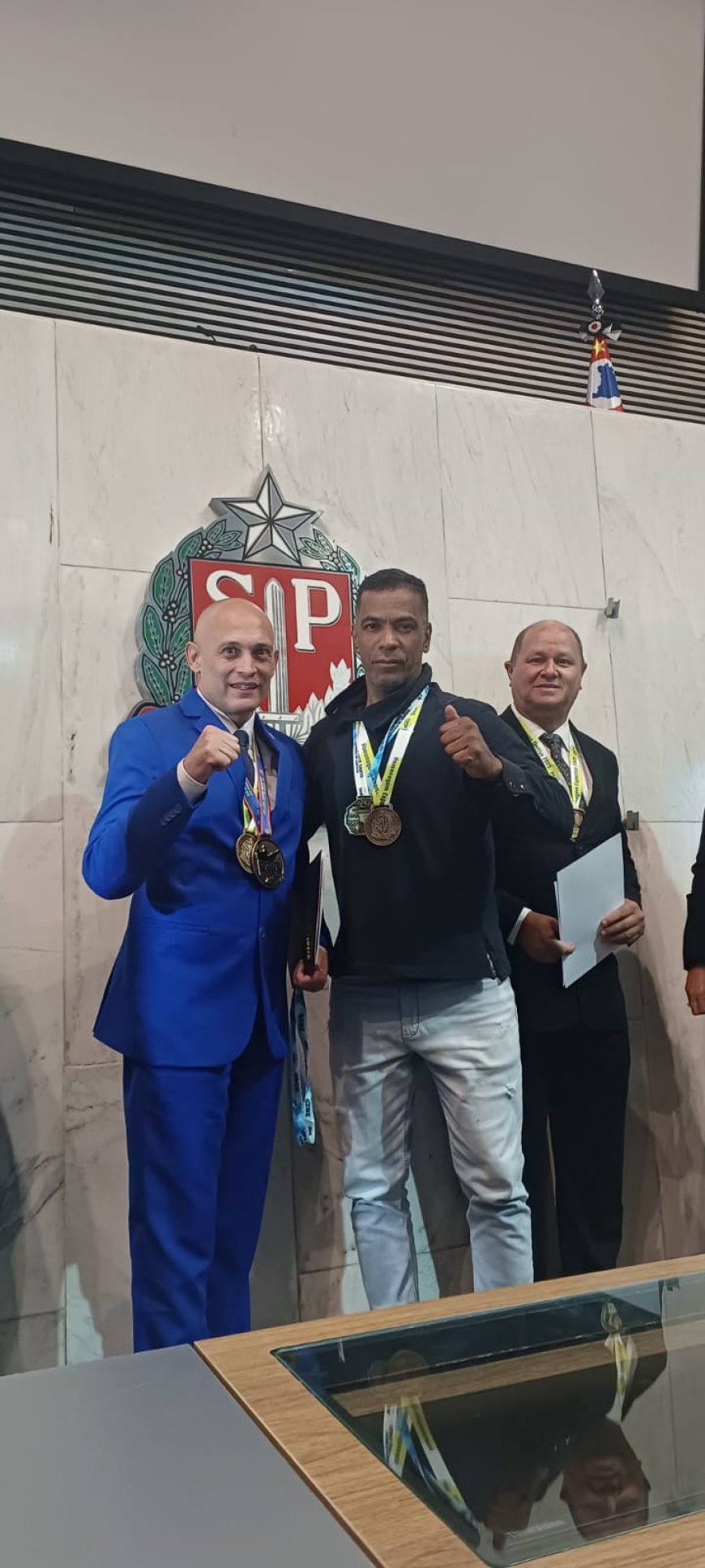 Mestre Ferreira e Equipe Torao Combate foram homenageados na Assembleia Legislativa de São Paulo