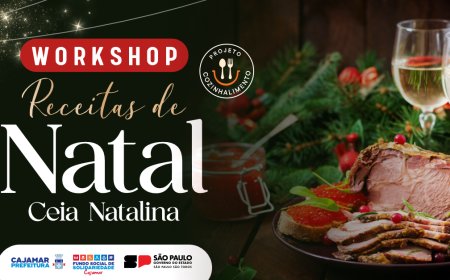 Carreta do Projeto CozinhAlimento chega a Cajamar com curso gratuito de Ceia Natalina