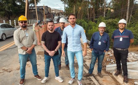 Kauan anuncia conclusão da obra na ponte do Guaturinho em tempo recorde