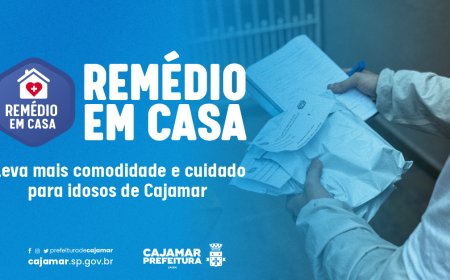 “Remédio em Casa” leva mais comodidade e cuidado para idosos de Cajamar