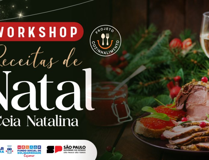 Carreta do Projeto CozinhAlimento chega a Cajamar com curso gratuito de Ceia Natalina