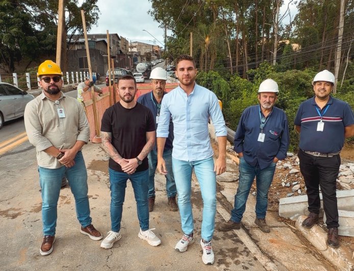 Kauan anuncia conclusão da obra na ponte do Guaturinho em tempo recorde