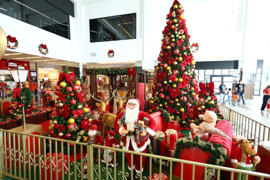 Natal Tradicional encanta no Anhanguera Parque Shopping