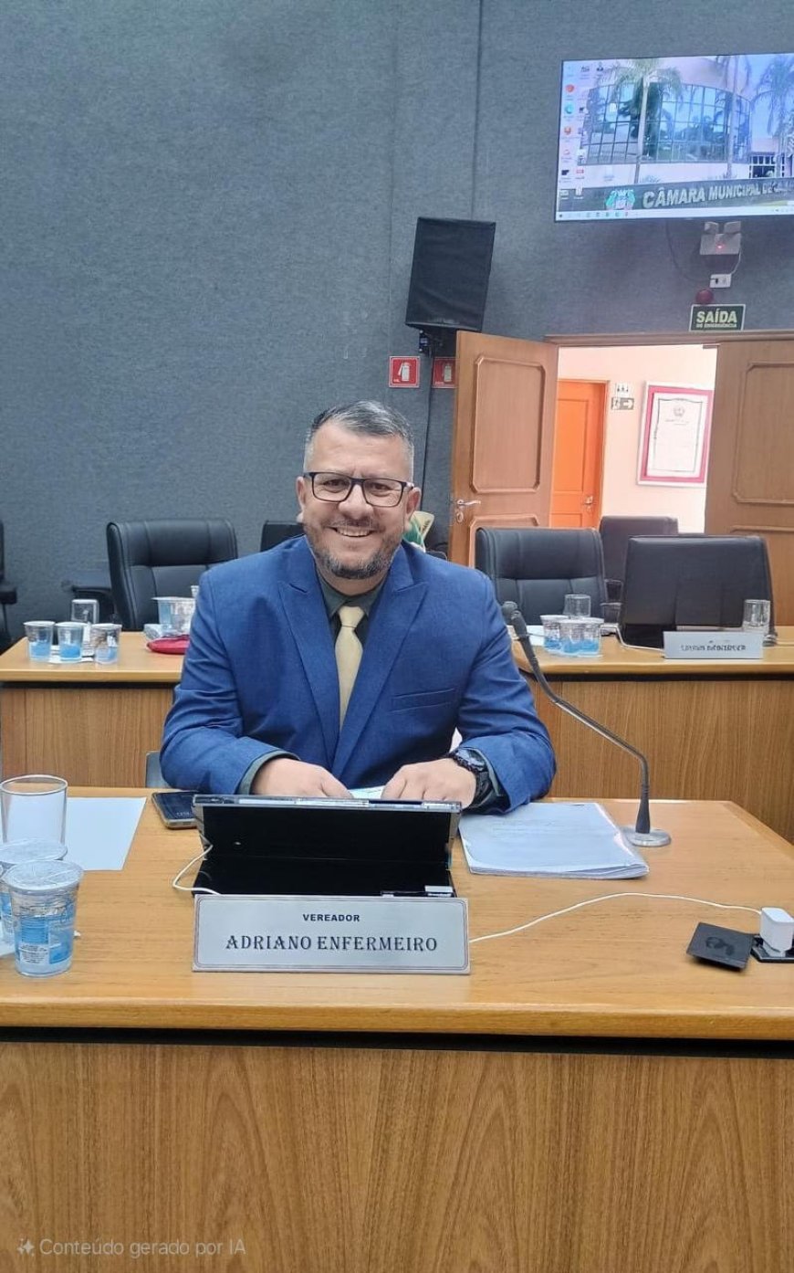 Vereador Adriano Enfermeiro solicita inclusão de *CIRURGIA DE* *CATARATA* no atendimento municipal