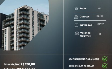 A COOPERATIVA HABITACIONAL SUA CASA , chega à Cajamar , com o propósito de potencializar o acesso da população à tão sonhada casa própria, através de APARTAMENTOS , com 52 m2 , dotados de 02 ( dois) dormitórios , sendo um deles suíte ; dotado de varanda “GOURMET”.