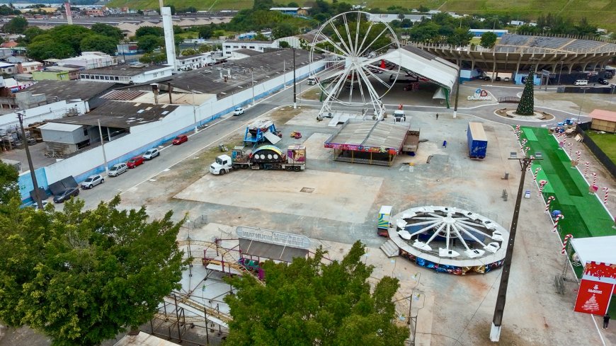 Natal Cajamar Feliz estreia com um dos maiores parques gratuitos do Brasil
