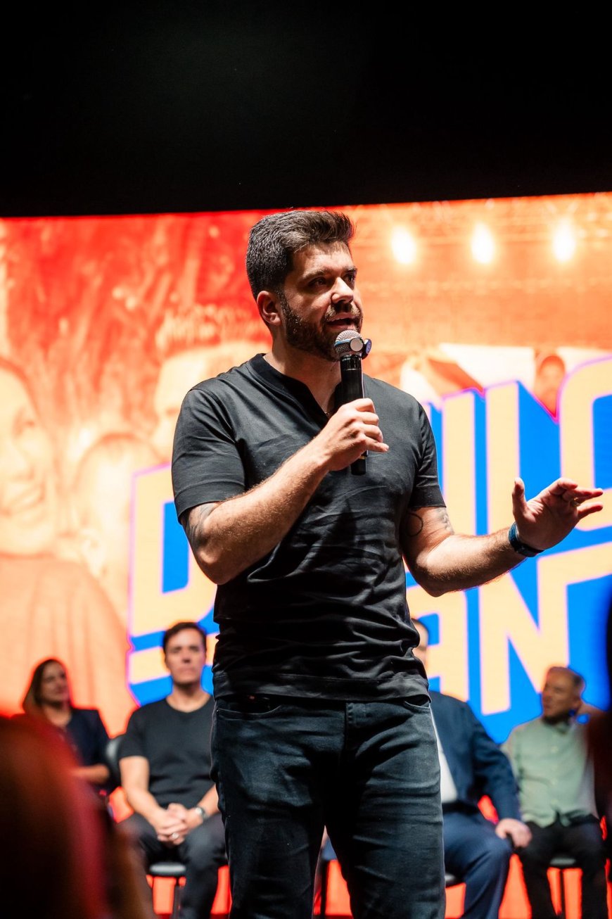 Multidão lota evento de Danilo Joan e fortalece união entre autoridades para o futuro do Brasil