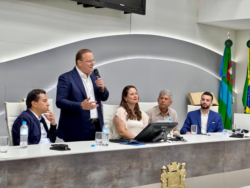 Republicanos inicia novo ciclo em Jundiaí com posse de Fernando de Souza na presidência municipal