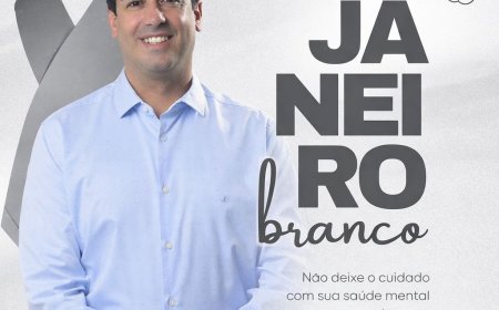 Janeiro Branco: vereador Saulo destaca a importância da campanha para a saúde mental