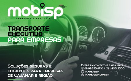 Táxi Mobi SP se consolida como nova opção em transporte executivo corporativo em Cajamar e região