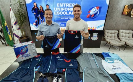 Kauan anuncia volta às aulas com novos uniformes escolares em Cajamar