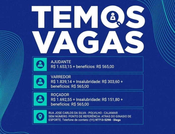 Temos Vagas