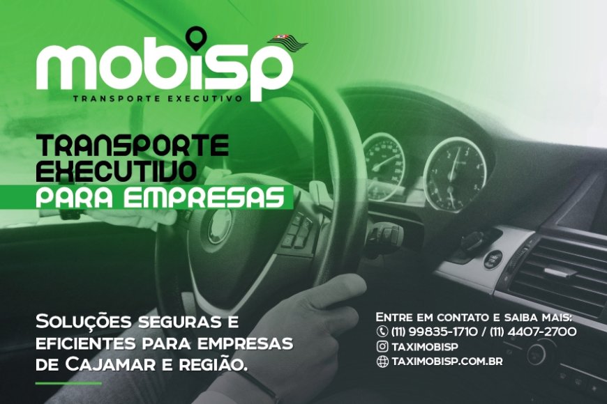 Táxi Mobi SP se consolida como nova opção em transporte executivo corporativo em Cajamar e região