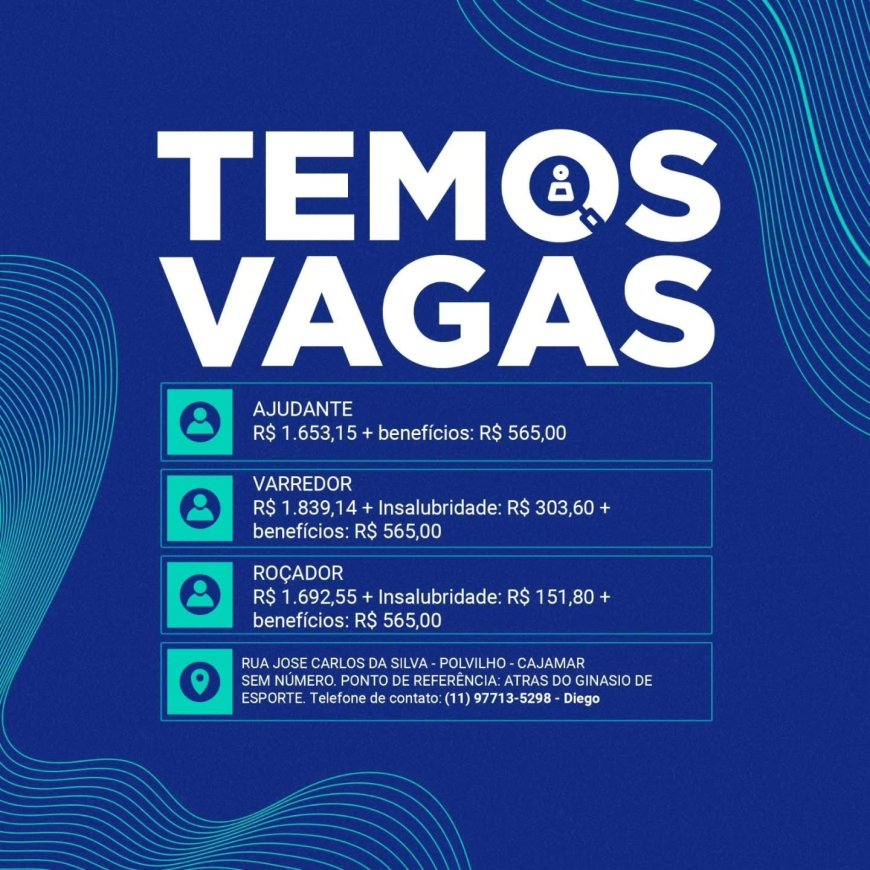 Temos Vagas