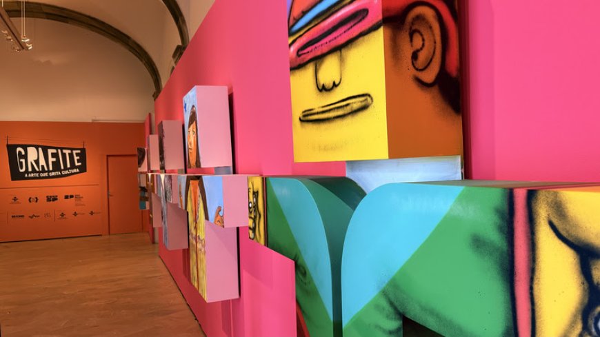 Exposição no Solar Fábio Prado celebra a presença da arte urbana na história da TV Cultura, neste domingo (25)