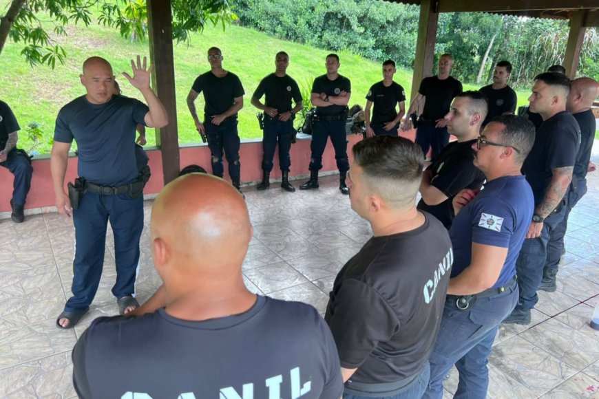 GCM de Cajamar realiza treinamento tático com equipes especializadas e foco na proteção da população
