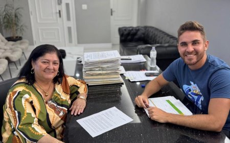 Vereadora Izelda Carnaúba se reúne com o Prefeito de Cajamar para tratar de melhorias para o município