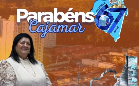 Parabéns, Cajamar – 67 anos! Vereadora Izelda