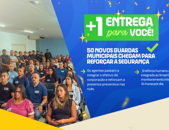 50 novos Guardas Municipais chegam para reforçar a segurança de Cajamar